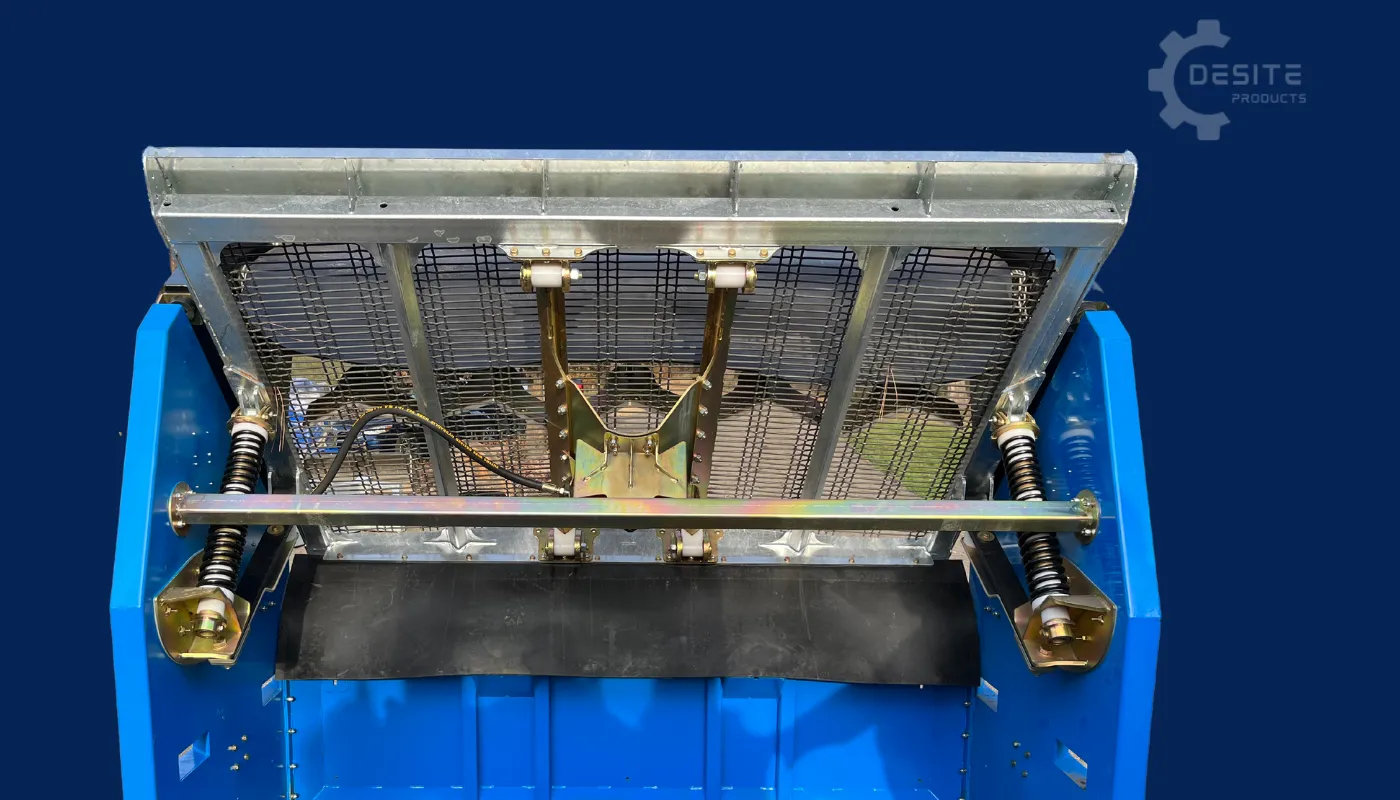 Spring suspension system detail